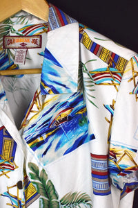 Tropical Holiday Tie-Up Top