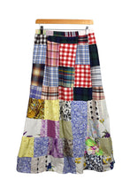 Load image into Gallery viewer, Reworked Patchwork Skirt
