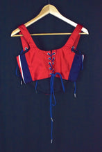 Load image into Gallery viewer, Reworked Nike Brand Corset Top
