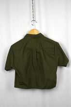 Load image into Gallery viewer, Reworked Ralph Lauren Brand Crop Top
