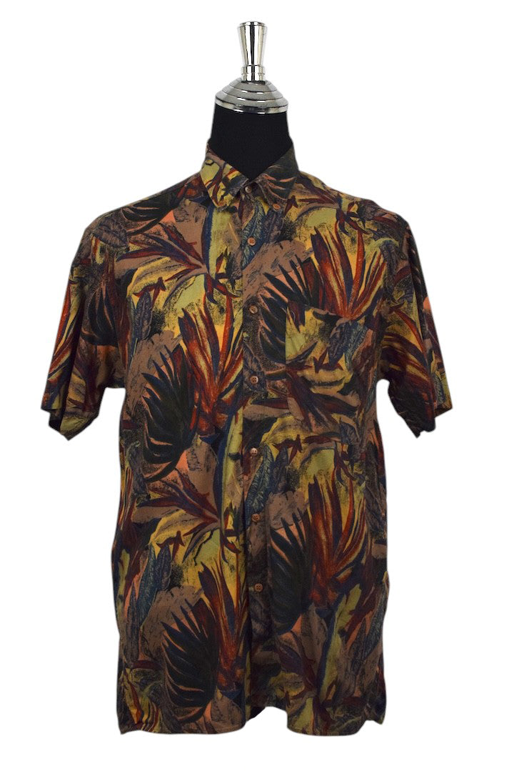 Leaf Print Shirt