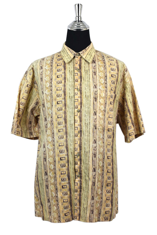 Abstract Print Party Shirt