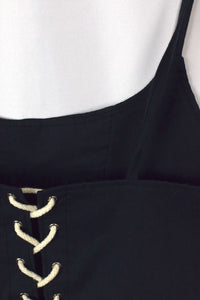 Reworked Ralph Lauren Brand Corset Style Top