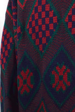 Load image into Gallery viewer, Diamond Pattern Knitted Jumper
