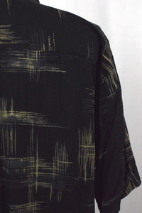 Abstract Checkered Print Shirt