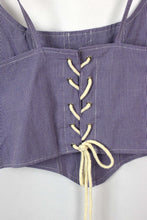 Load image into Gallery viewer, Reworked Ralph Lauren Corset Style Top
