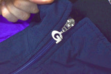 Load image into Gallery viewer, Black and Purple Spray Jacket
