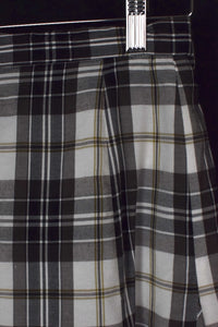 Reworked Checkered Skirt