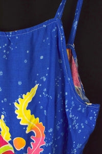 Reworked Coral Reef Print Tie-Up Top