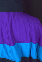 Load image into Gallery viewer, Black and Purple Spray Jacket
