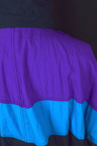 Black and Purple Spray Jacket