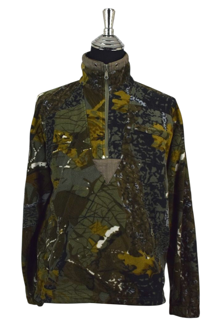 Fleeced Camouflage Pullover