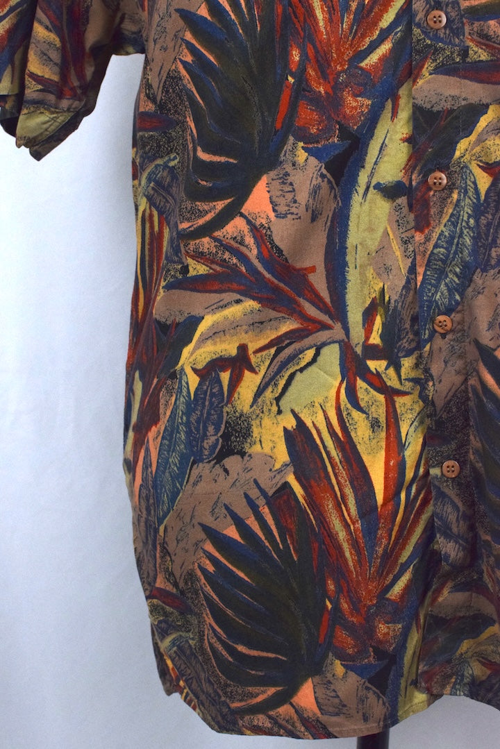 Leaf Print Shirt