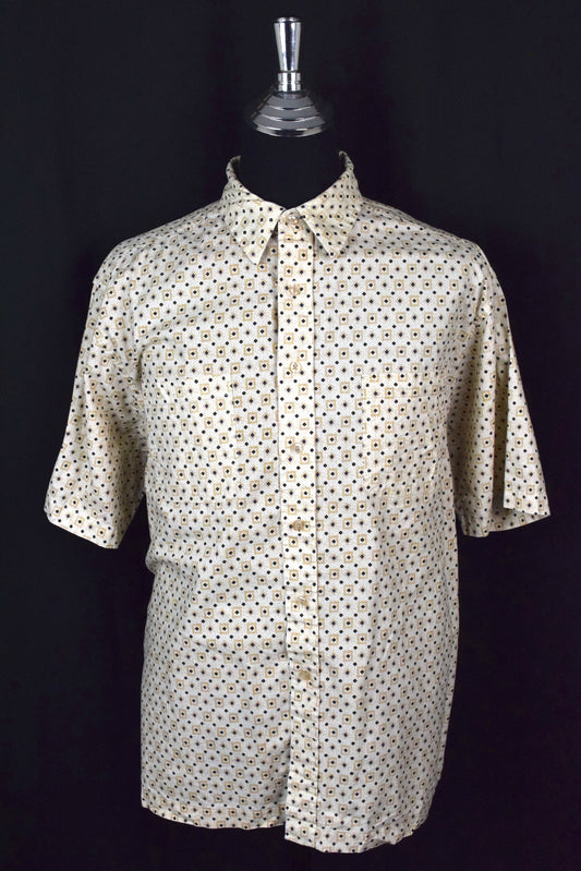 Knight's Bridge Brand Diamond Print Shirt