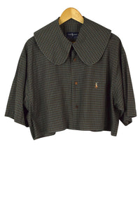 Reworked Ralph Lauren Brand Crop Top