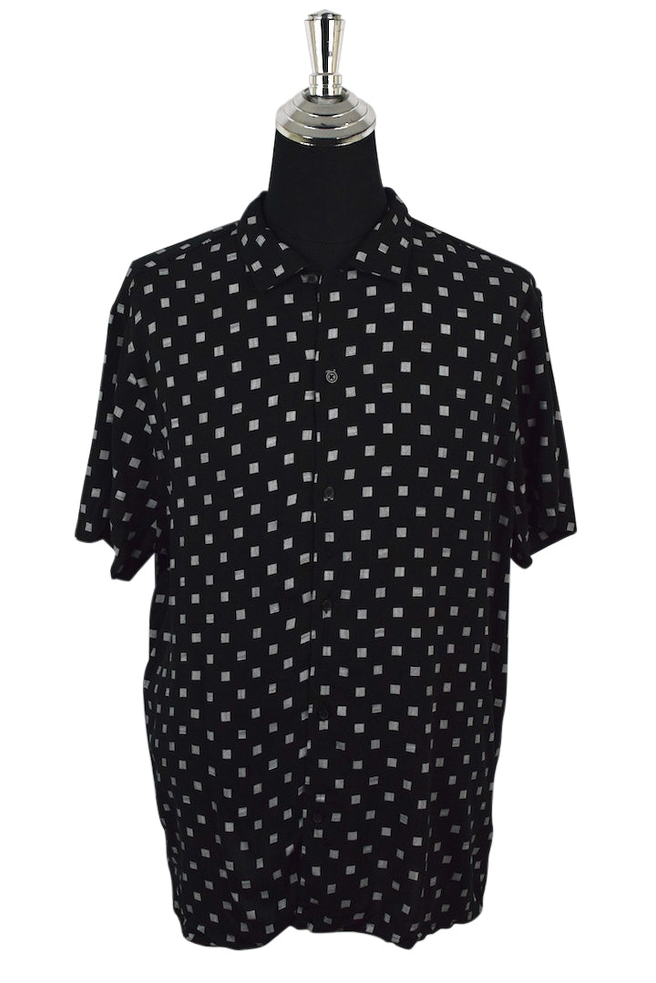 Stripes and Squares Print Shirt