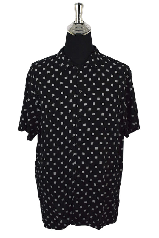Stripes and Squares Print Shirt