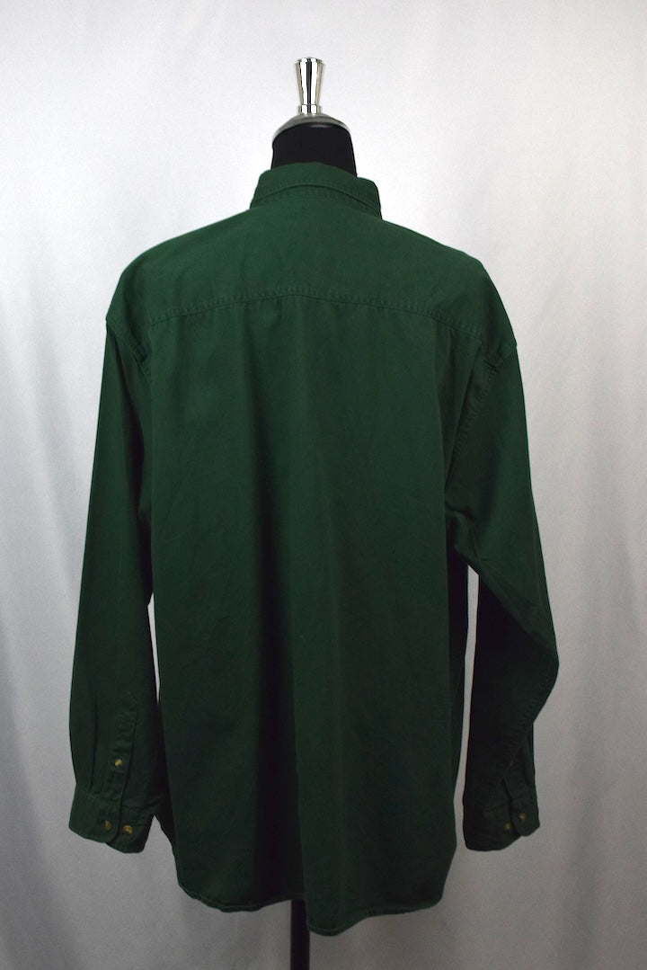 1996 Green Bay Packers NFL Denim Shirt