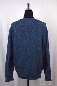 Blue Striped Knitted Jumper