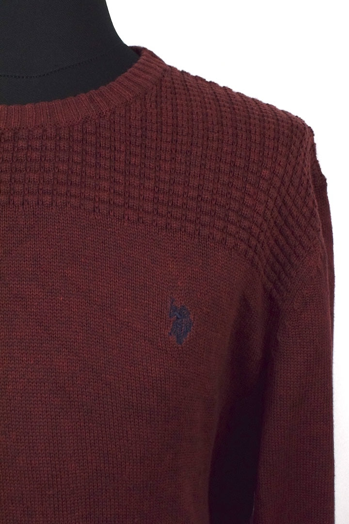 DEADSTOCK 2016 U.S. Polo Assn Brand Knitted Jumper