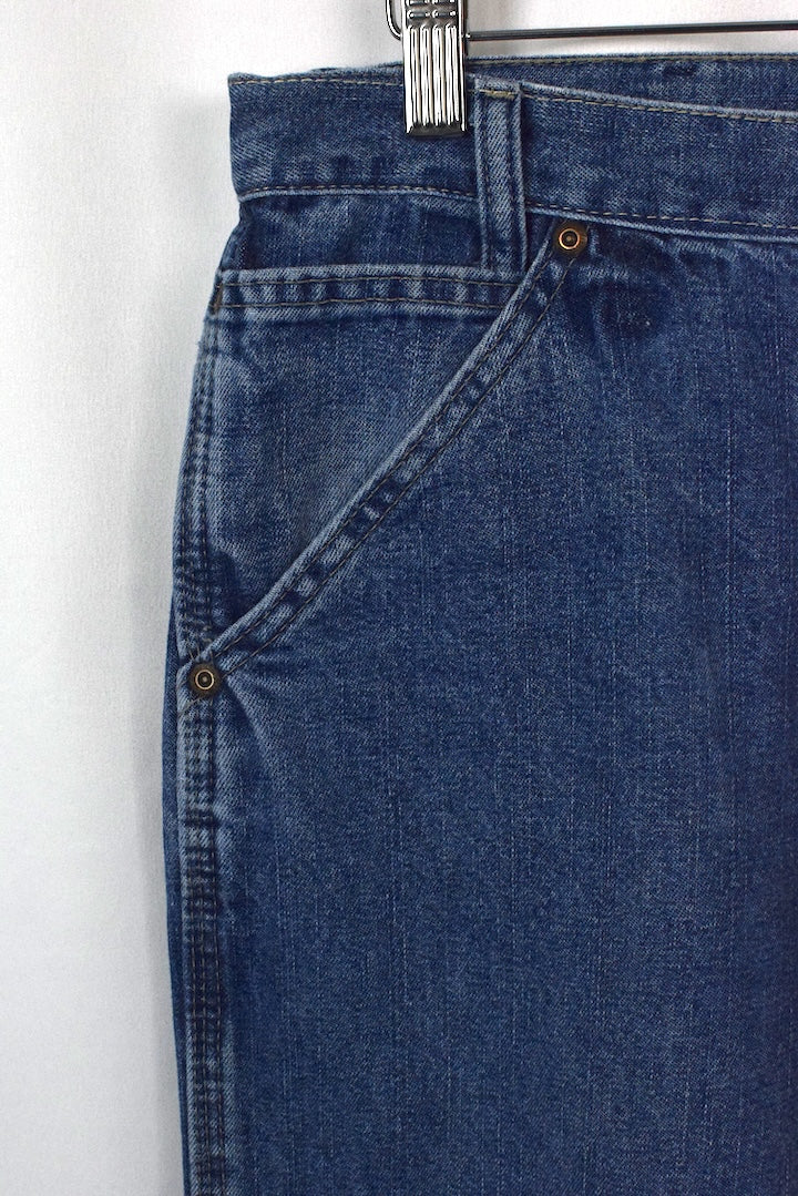 Reworked Wrangler Brand Carpenter Jeans