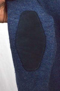 Blue Striped Knitted Jumper