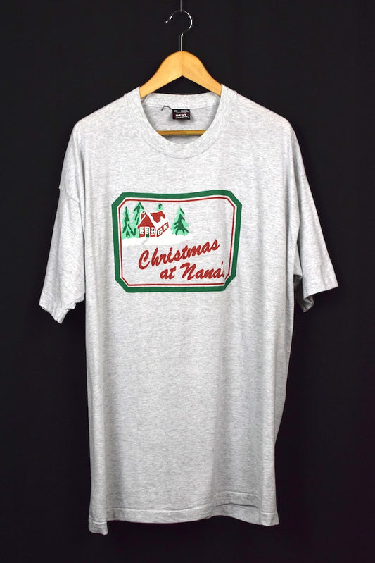 80s/90s Christmas At Nana's Print T-shirt