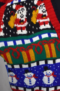 80s/90s Christmas Knitted Vest