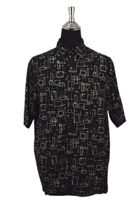 Abstract Shape Print Shirt