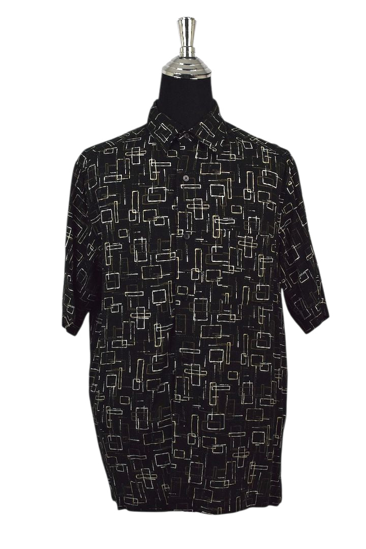 Abstract Shape Print Shirt