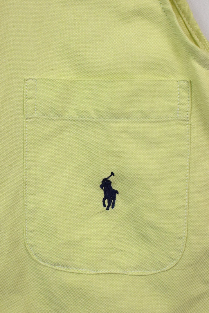 Reworked Ralph Lauren Brand Crop Top