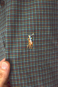Reworked Ralph Lauren Brand Crop Top