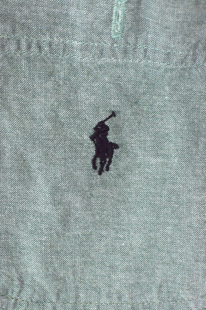 Reworked Cropped Ralph Lauren Brand Top