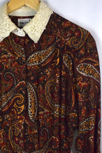 Load image into Gallery viewer, 90s Paisley Print Dress
