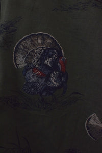 Turkeys and Birds Print Shirt