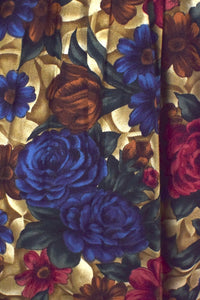 80s/90s Floral Skirt