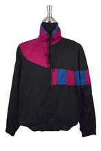 Load image into Gallery viewer, 80s/90s Pink and Black Spray Jacket

