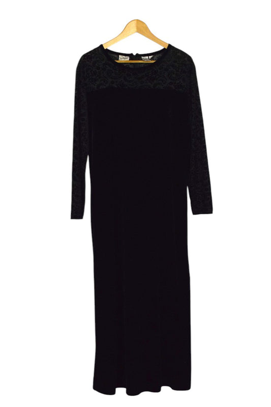 Black Velvet Dress