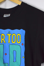 Load image into Gallery viewer, 80s/90s Never Too Old To Party T-shirt
