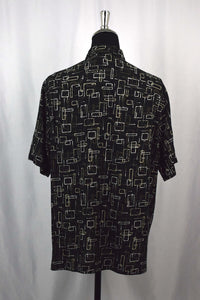 Abstract Shape Print Shirt