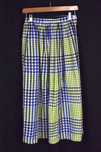 Checkered Skirt