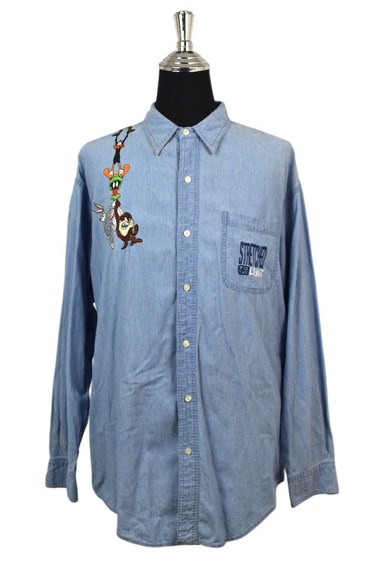 1998 Looney Tunes Denim Shirt