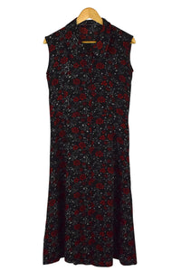 Reworked Floral Print Dress