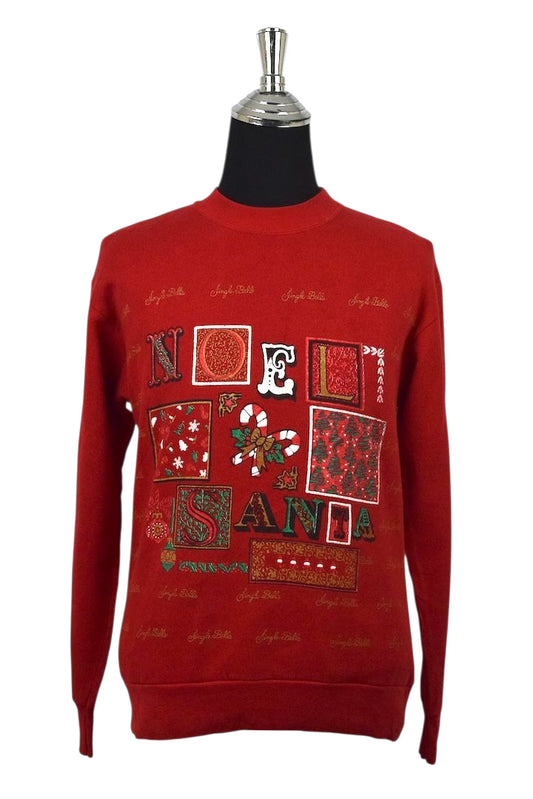 80s/90s Noel Santa Sweatshirt