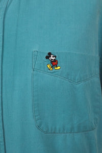 90s Mickey Mouse Denim Shirt