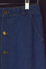 Load image into Gallery viewer, Reworked Denim Skirt
