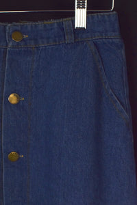 Reworked Denim Skirt