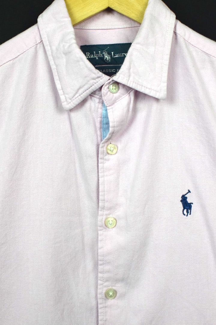 Reworked Ralph Lauren Brand Crop Top