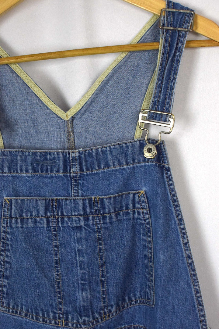 Short Denim Overalls