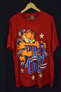 80s/90s Garfield USA T-shirt
